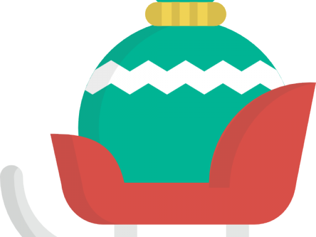 Sleigh Clipart Green Santa - Sleigh Clipart Green Santa (640x480)