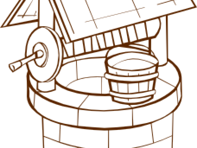 Wishing Well Clipart Water Well - Wishing Well Clipart Water Well (640x480)