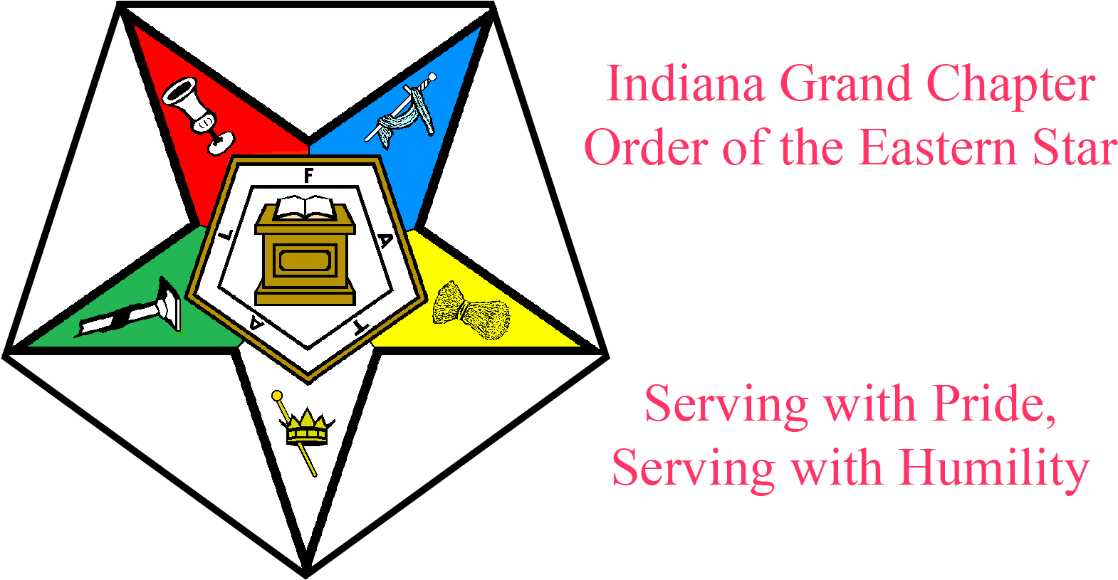 Order Of The Eastern Star Clip Art General Grand Chapter - Order Of The Eastern Star Clip Art General Grand Chapter (1600x814)