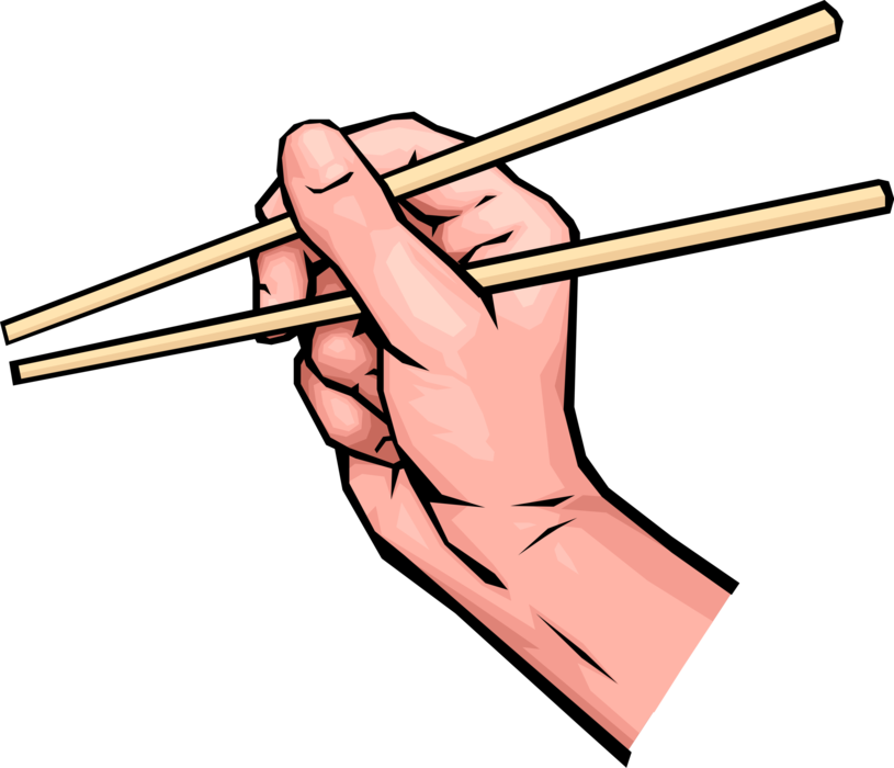 Hands Chinese Chopsticks Image - Hands Chinese Chopsticks Image (815x700)