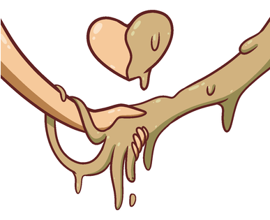 Axtinguisher 29 7 Rara And Twi Hold Hands By Spoopyro - Axtinguisher 29 7 Rara And Twi Hold Hands By Spoopyro (386x350)