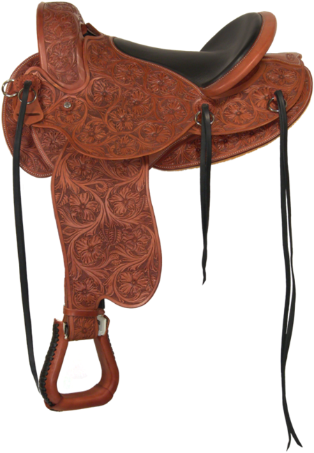 Ansur Westernaire Treeless Saddle - Ansur Westernaire Treeless Saddle (468x660)