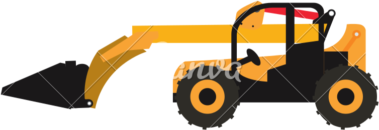 Wheel Loader Vehicle Icon - Wheel Loader Vehicle Icon (800x800)