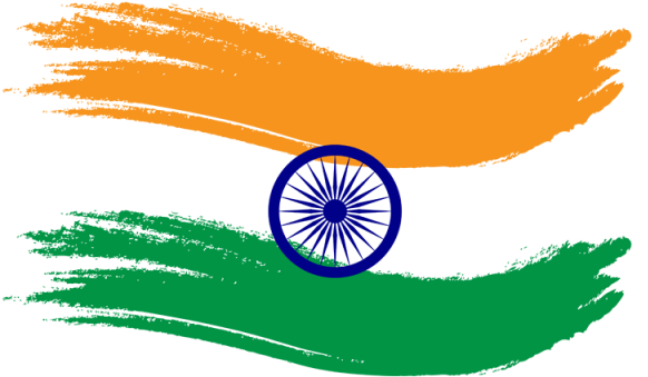 Flag India Ashok Chakra - Flag India Ashok Chakra (640x640)