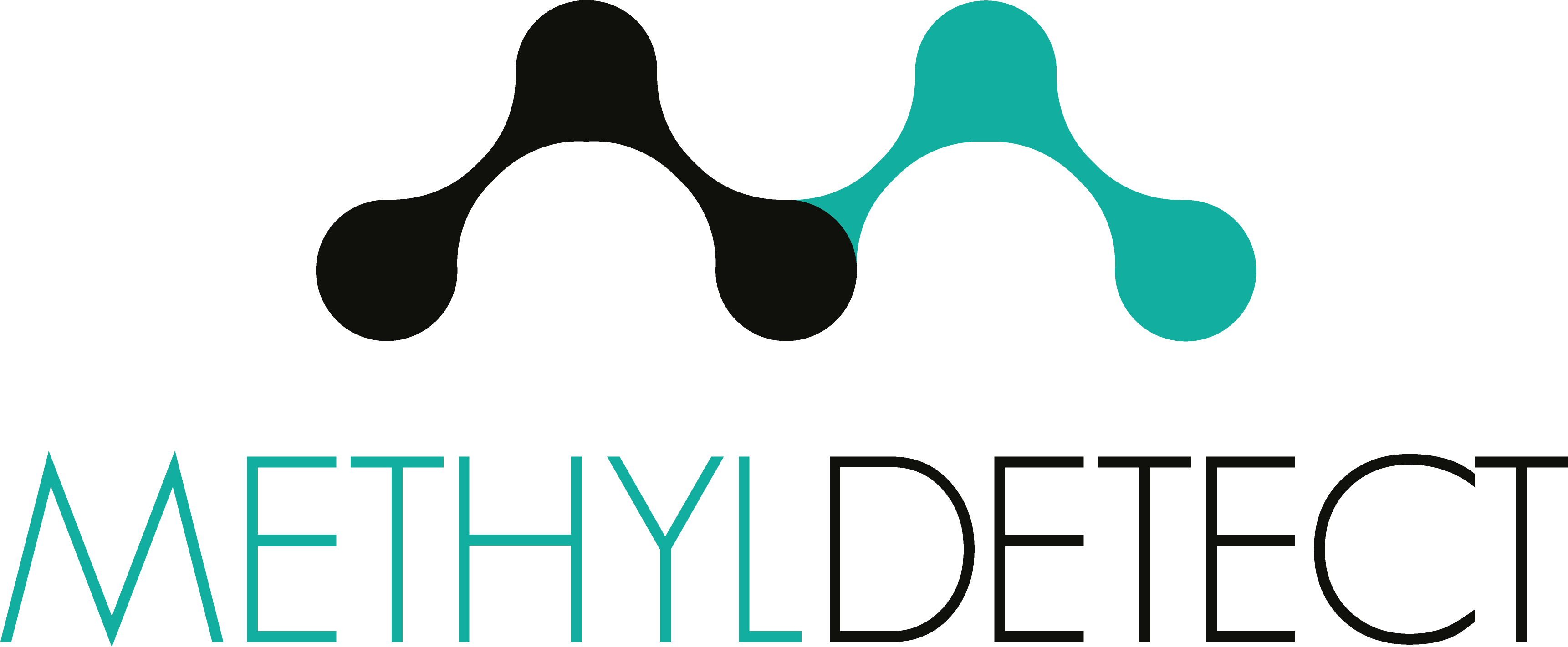 Methyl Detect Logo 300 Dpi Black-blue - Methyl Detect Logo 300 Dpi Black-blue (3443x1422)