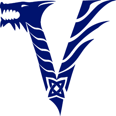 Viking Logo Back Blue - Viking Logo Back Blue (400x400)