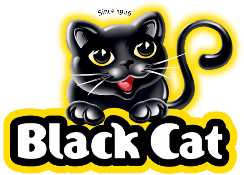 Black Cat Peanut Butter Sticky Logo - Black Cat Peanut Butter Sticky Logo (891x717)