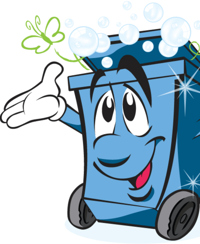 And Recycle Cans Cleaning Services Companies Squeaky - And Recycle Cans Cleaning Services Companies Squeaky (408x497)