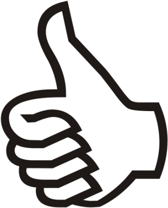 A Thumbs Up Or Thumbs Down Is A Common Hand Gesture - A Thumbs Up Or Thumbs Down Is A Common Hand Gesture (458x500)
