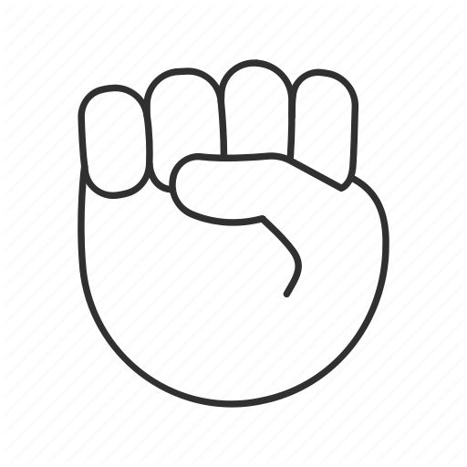 Raised Fist Emoji Fist Fist Emoji Fist In The Air Hand - Raised Fist Emoji Fist Fist Emoji Fist In The Air Hand (512x512)