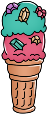 Cry Baby, Ice Cream, And Overlay Image - Cry Baby, Ice Cream, And Overlay Image (500x500)