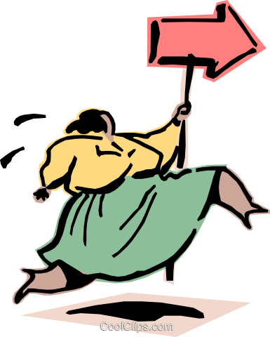 Determining Which Direction To Go/female Royalty Free - Determining Which Direction To Go/female Royalty Free (385x480)
