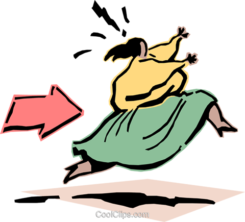 Determining Which Direction To Go/female Royalty Free - Determining Which Direction To Go/female Royalty Free (480x435)