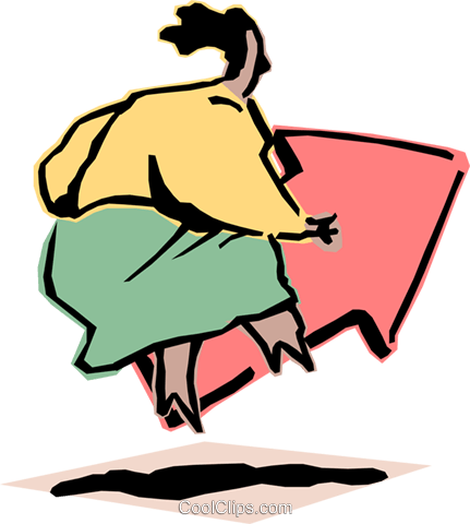 Determining Which Direction To Go/female Royalty Free - Determining Which Direction To Go/female Royalty Free (431x480)