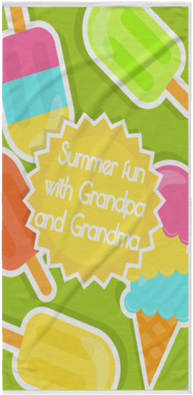 Summer Fun Beach Towels For And Grandkids - Summer Fun Beach Towels For And Grandkids (600x600)