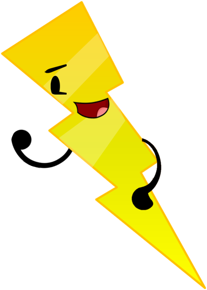 Thunderbolt Transparent Cartoon - Thunderbolt Transparent Cartoon (407x570)