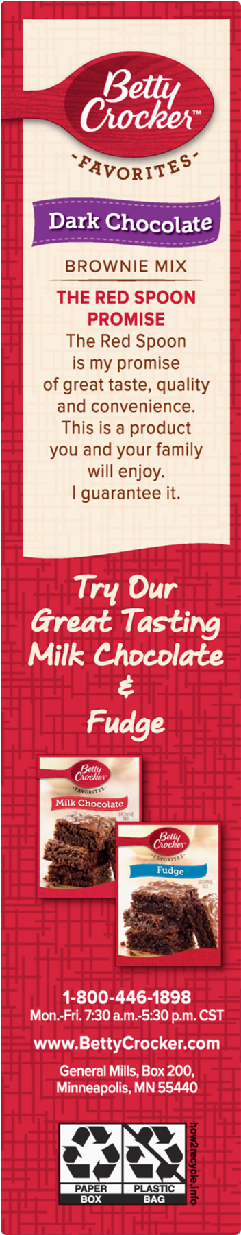 Betty Crocker Dark Chocolate Brownie Mix Family Size, - Betty Crocker Dark Chocolate Brownie Mix Family Size, (1800x1800)