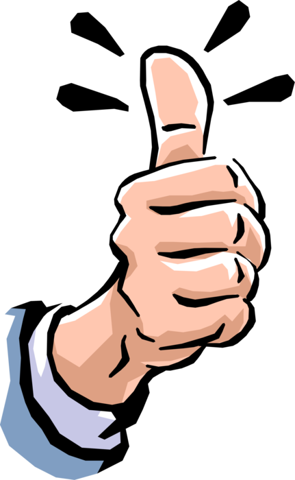 Vector Illustration Of Nonverbal Communication Hand - Vector Illustration Of Nonverbal Communication Hand (431x700)