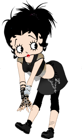 Betty Boop 80's Madonna Outfit - Betty Boop 80's Madonna Outfit (411x623)