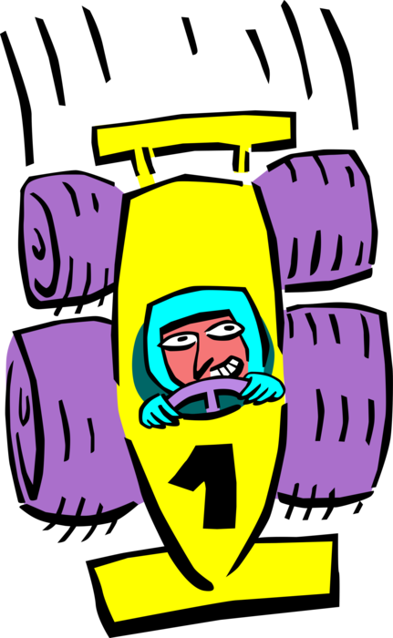 Driver In Formula One Image Illustration Of - Driver In Formula One Image Illustration Of (431x700)