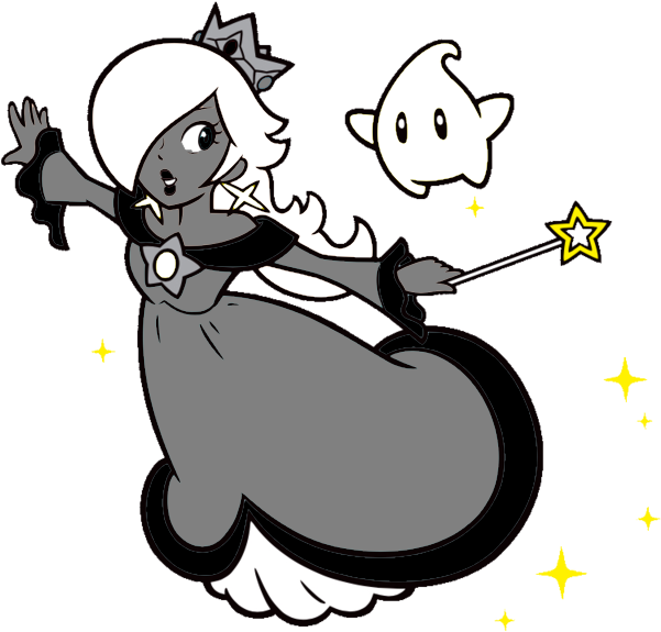 50's Cartoons Rosalina By Alfreduzzo - 50's Cartoons Rosalina By Alfreduzzo (600x609)