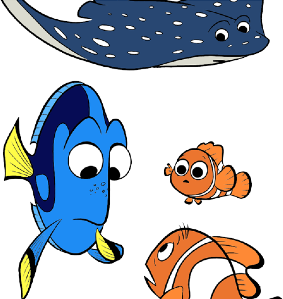 Finding Nemo Clipart Finding Nemo Characters Clipart - Finding Nemo Clipart Finding Nemo Characters Clipart (1024x1024)