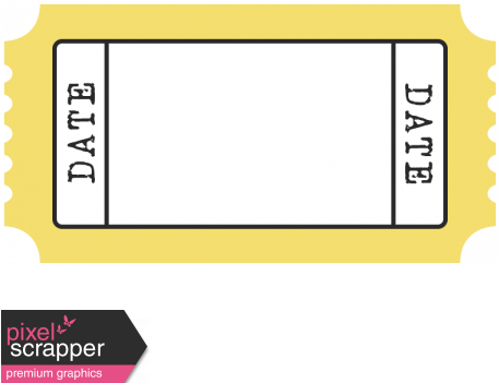 Byb - Print Tag - Date Yellow - Byb - Print Tag - Date Yellow (456x456)