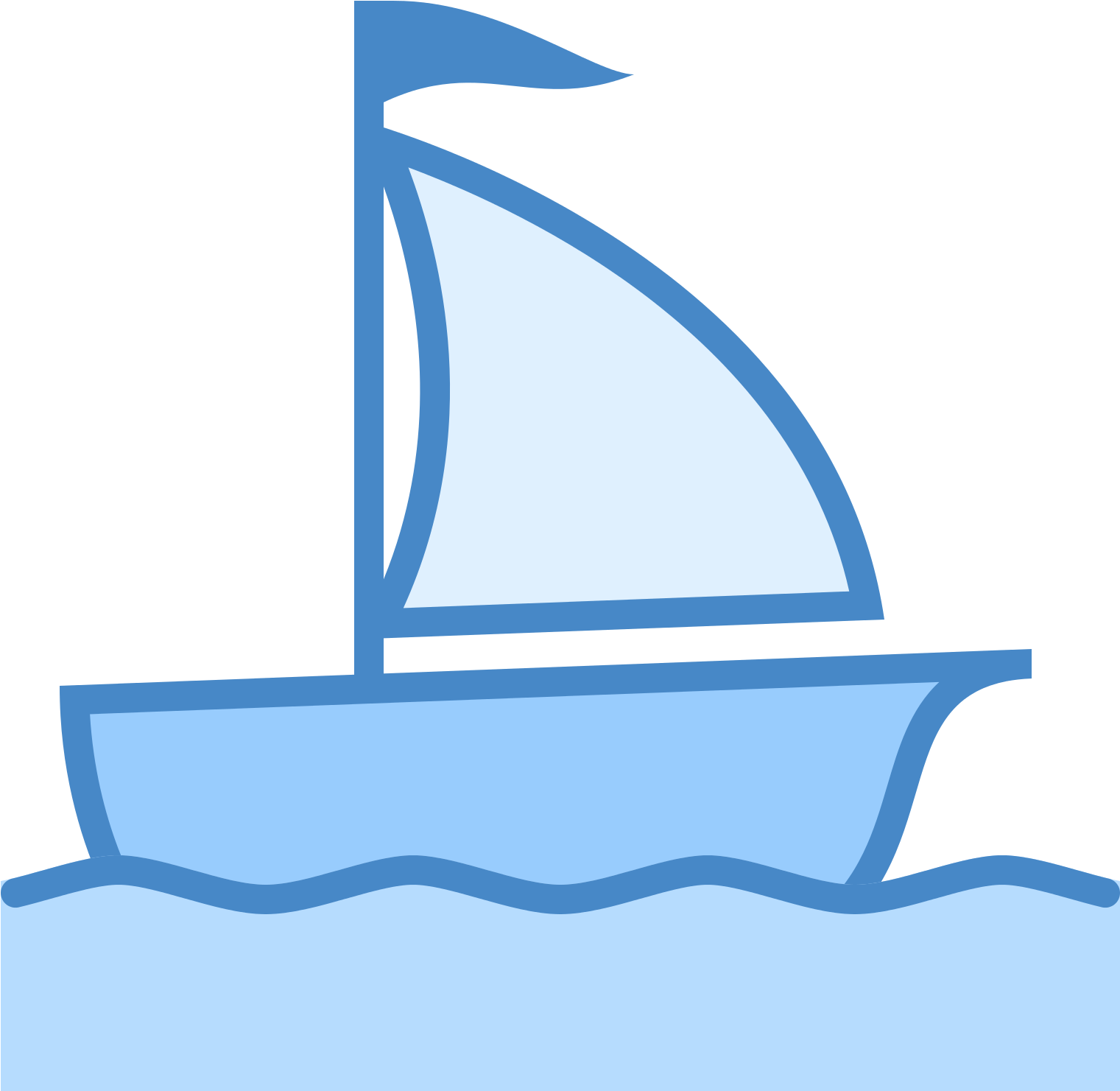 Sailboat Clipart Little Boat - Sailboat Clipart Little Boat (1600x1600)