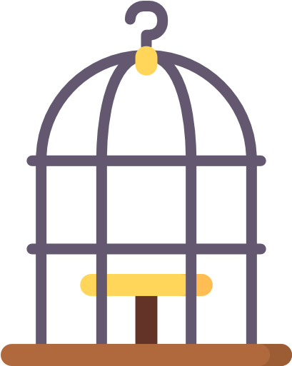 Bird Cage Free Icon - Bird Cage Free Icon (512x512)