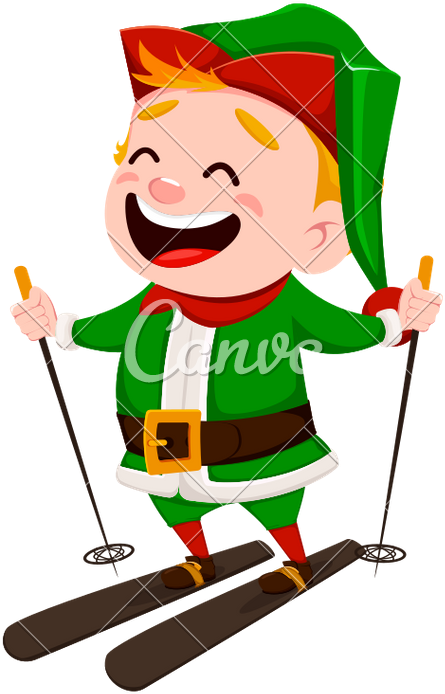 Funny Santa Claus Helper - Funny Santa Claus Helper (758x800)