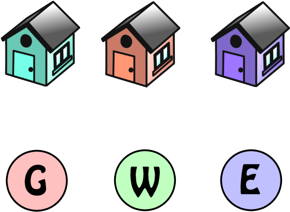 Answer To Puzzle Gas Water Electric Houses - Answer To Puzzle Gas Water Electric Houses (640x480)