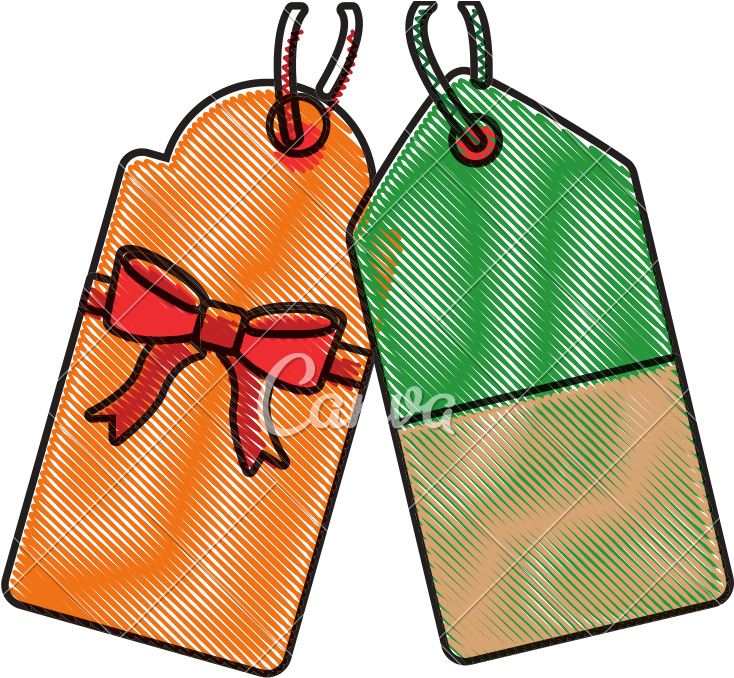 Gift Tag Christmas Related Icon Image Vector Illustration - Gift Tag Christmas Related Icon Image Vector Illustration (800x800)