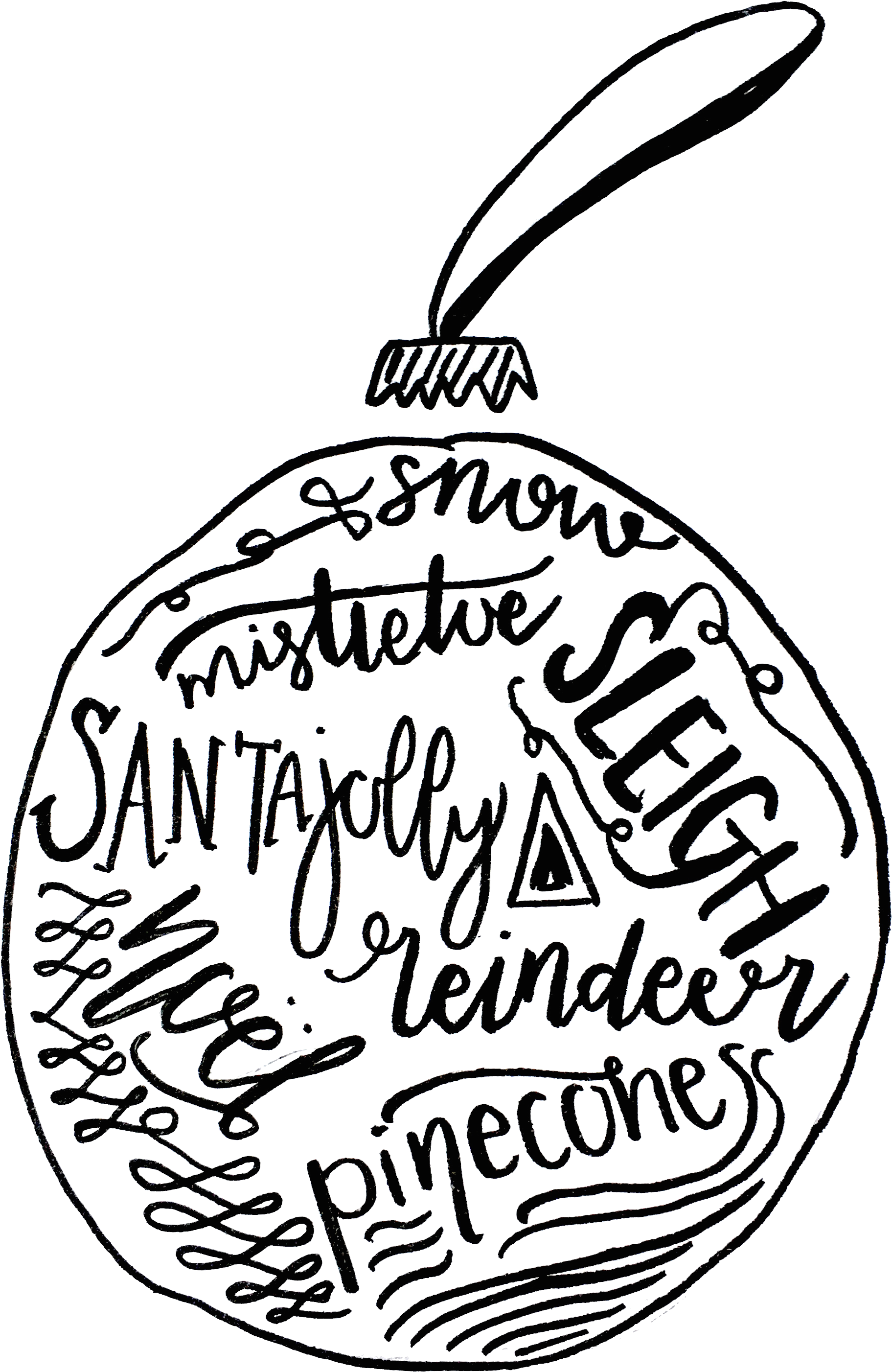 Every Word That Makes You Feel Christmassy Designed - Every Word That Makes You Feel Christmassy Designed (3024x3024)