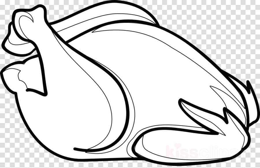 Chicken Leg Line Art Clipart Roast Chicken Fried Chicken - Chicken Leg Line Art Clipart Roast Chicken Fried Chicken (900x580)