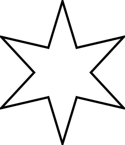 Six Pointed Star,moravian Star,star Polygon,star,christmas - Six Pointed Star,moravian Star,star Polygon,star,christmas (500x576)