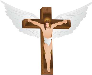Jesus Christ On The Cross Png Clip Art Image - Jesus Christ On The Cross Png Clip Art Image (400x320)