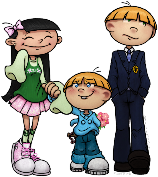 Little Brother Joey's Big Crush By Danileenatsumi - Little Brother Joey's Big Crush By Danileenatsumi (566x624)