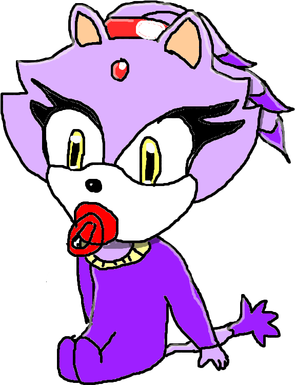 Baby Blaze The Cat - Baby Blaze The Cat (616x790)