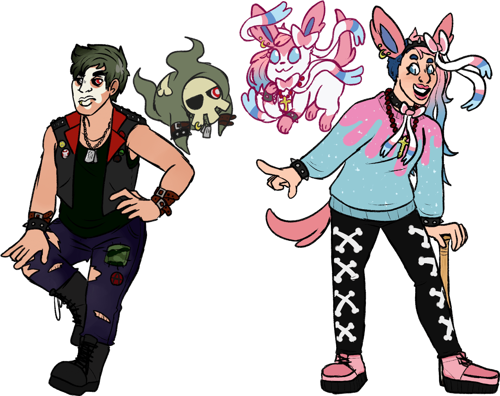 Both Gijinka - Both Gijinka (1900x1400)