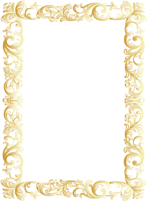 Download Vintage Border Frame Clipart Png Photo - Download Vintage Border Frame Clipart Png Photo (480x657)