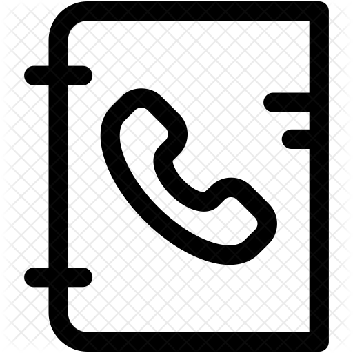 Phone Book Icon Business - Phone Book Icon Business (512x512)