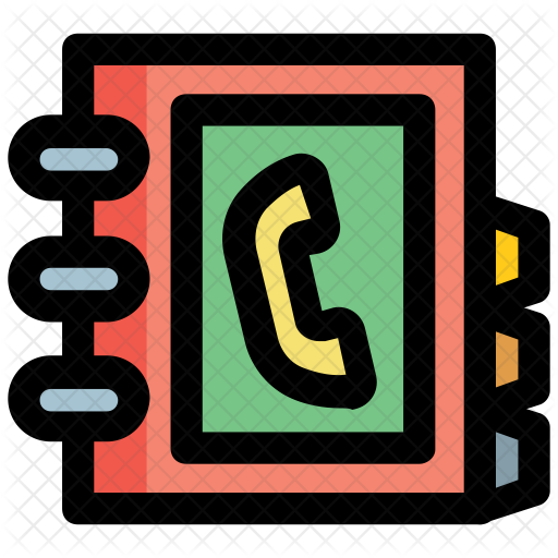 Phone Book Icon Business - Phone Book Icon Business (512x512)