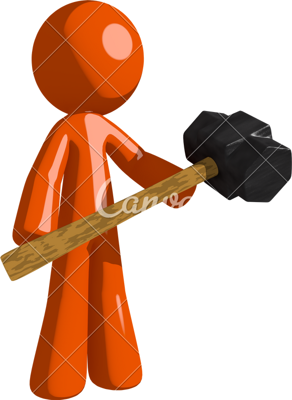 Clip Art Orange Giant Sledge Photos - Clip Art Orange Giant Sledge Photos (583x800)