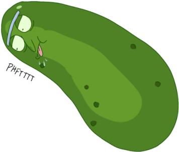 Pickle Rick Transparent Png - Pickle Rick Transparent Png (500x393)