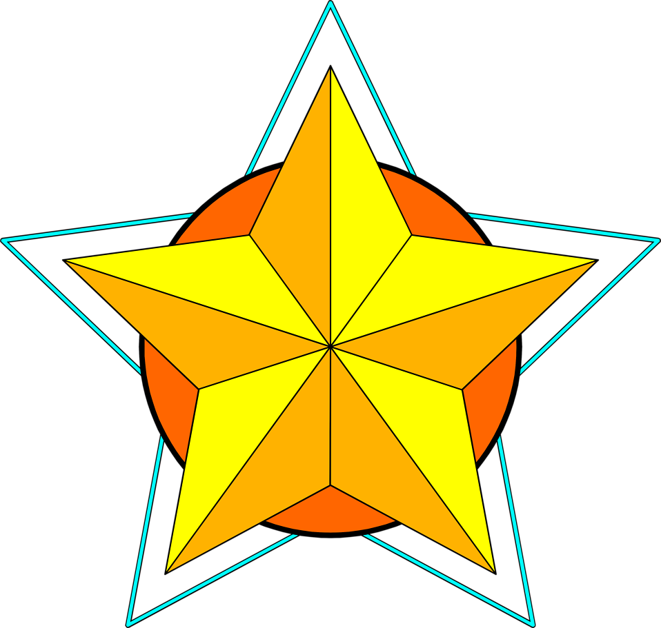 Big Black Star Symbol Clip Art - Big Black Star Symbol Clip Art (958x911)