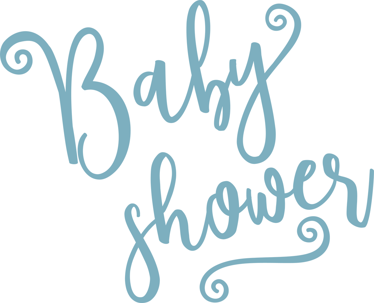 Clip Art Baby Shower Cut File Snap Click Supply - Clip Art Baby Shower Cut File Snap Click Supply (1280x1037)