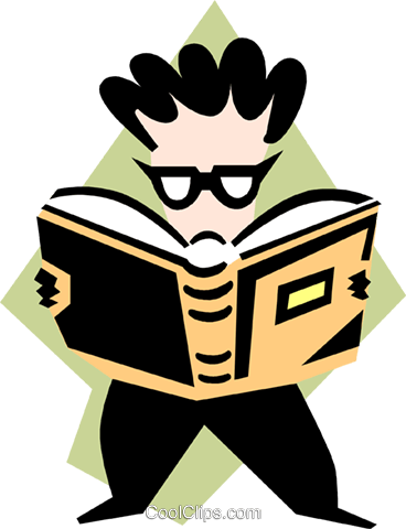 Bookworm Royalty Free Vector Clip Art Illustration - Bookworm Royalty Free Vector Clip Art Illustration (368x480)