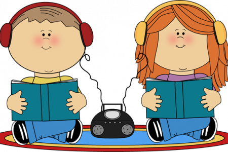 Learning Center Clip Art - Listening Center Clipart (450x300)