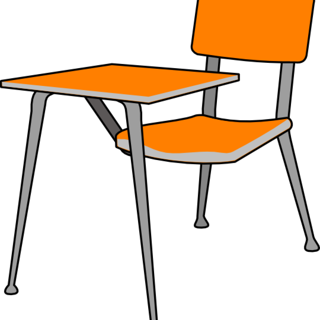 Desk Clipart Student Desk Clip Art At Clker Vector - Desk Drawing Png (1024x1024)