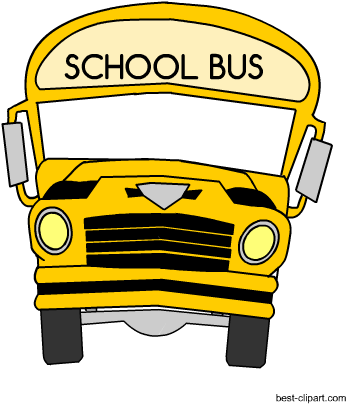 School Bus Front, Free Clip Art - Bus (450x450)